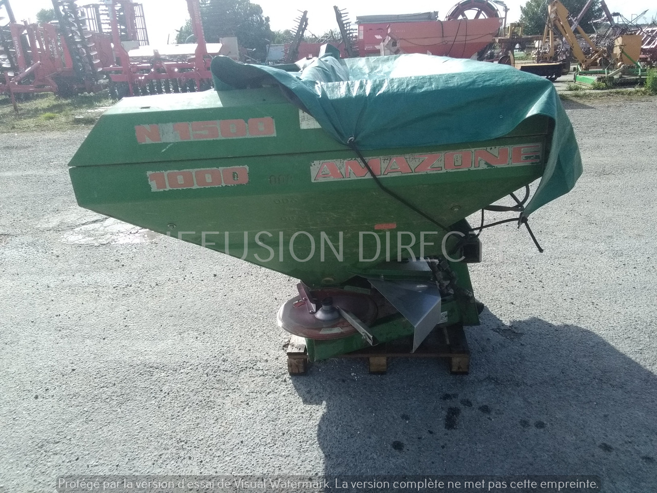 AMAZONE DISTRIBUTEUR D'ENGRAIS ZA-M COMPACT - Esparcidor de fertilizantes: foto 4 AMAZONE DISTRIBUTEUR D'ENGRAIS ZA-M COMPACT - Esparcidor de fertilizantes: foto 4