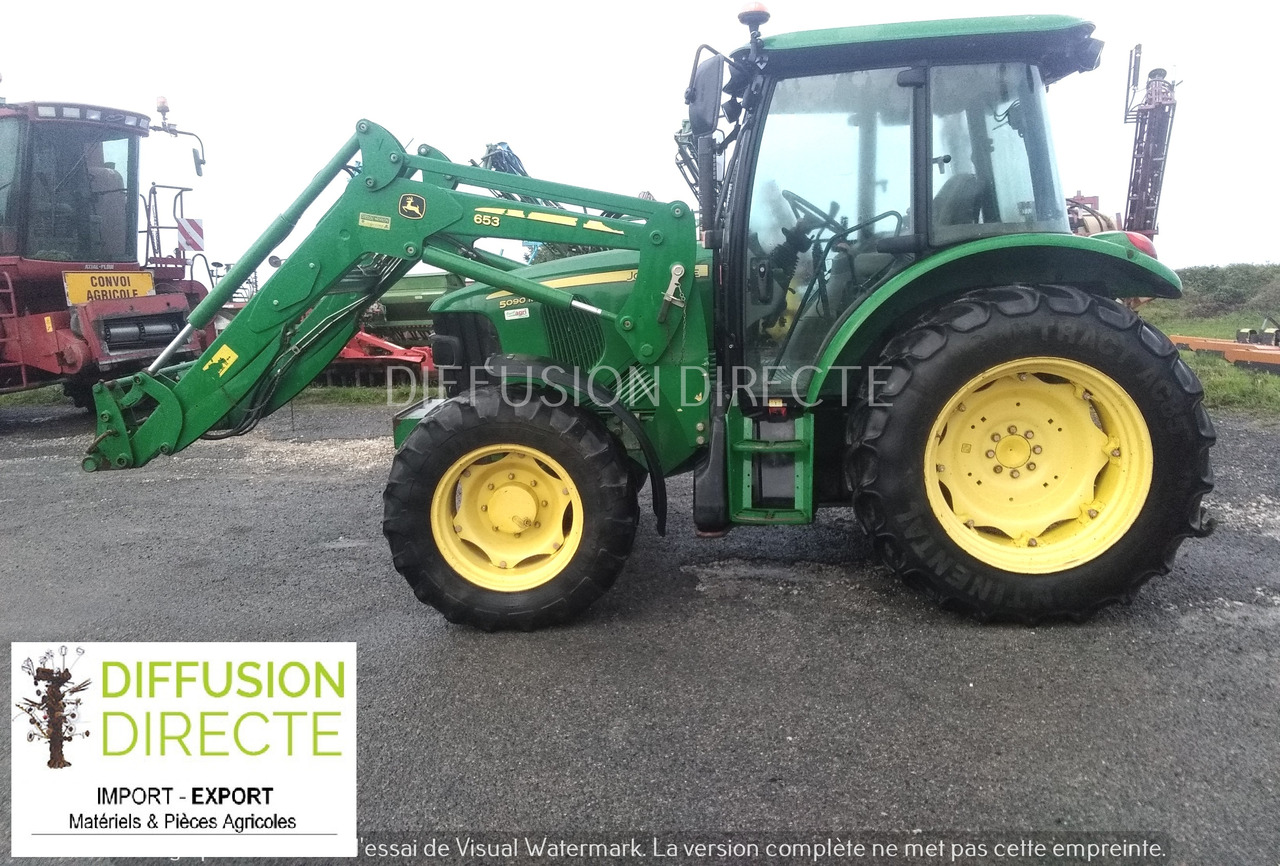 JOHN DEERE TRACTEUR AGRICOLE 5090 M - Tractor: foto 1 JOHN DEERE TRACTEUR AGRICOLE 5090 M - Tractor: foto 1