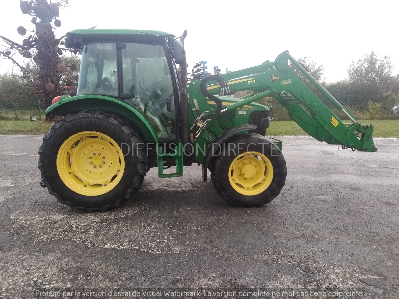 JOHN DEERE TRACTEUR AGRICOLE 5090 M - Tractor: foto 2 JOHN DEERE TRACTEUR AGRICOLE 5090 M - Tractor: foto 2