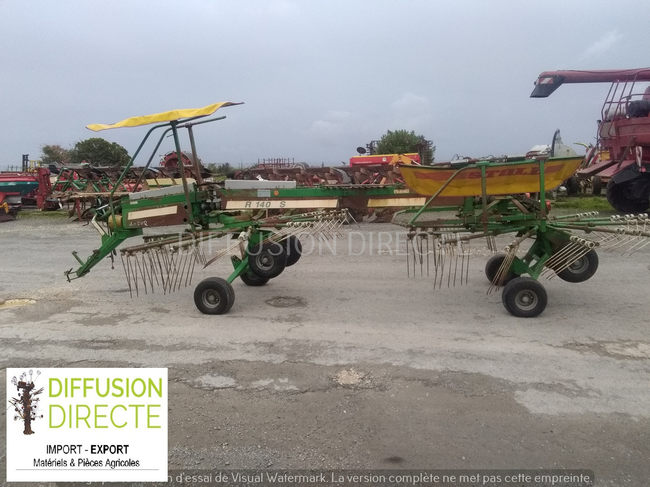 STOLL ANDAINEUR R 1400 S - Henificadora: foto 1 STOLL ANDAINEUR R 1400 S - Henificadora: foto 1