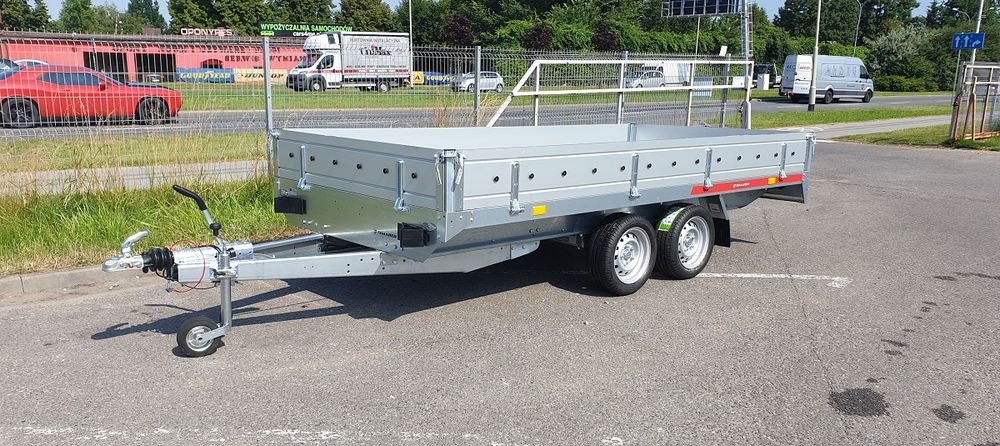 Remolque plataforma/ Caja abierta nuevo TEMARED TRANSPORTER 3617/2C 2.7T: foto 1