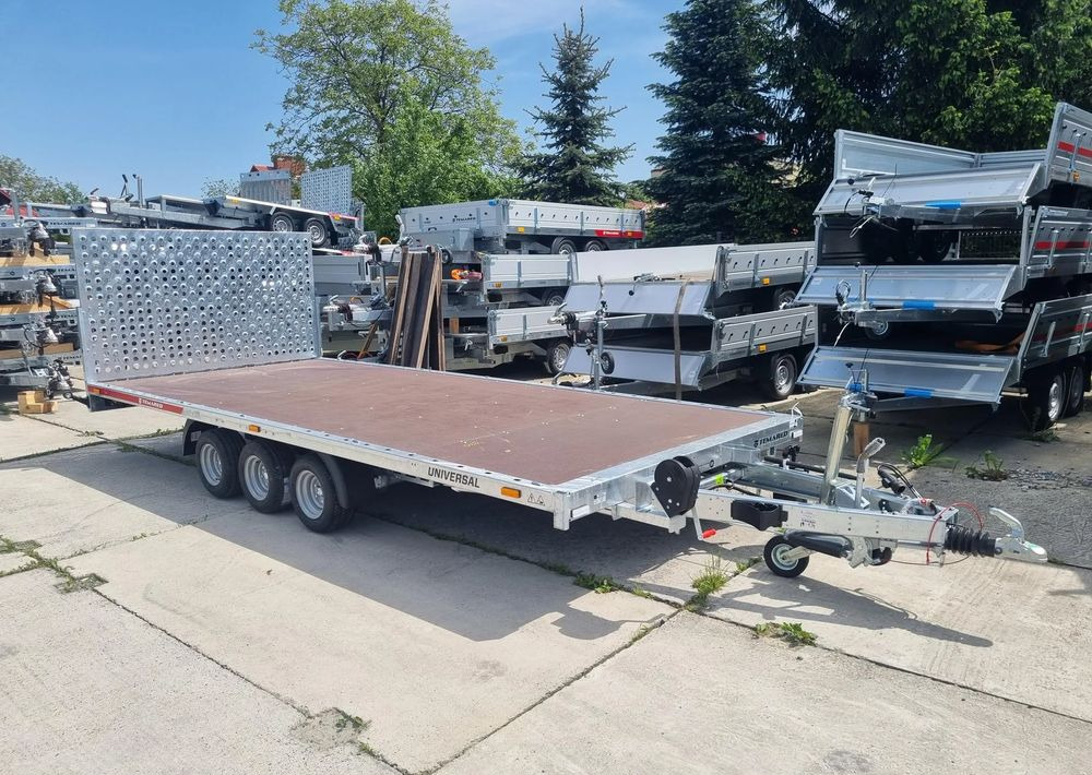 TEMARED UNIVERSAL 5121/3 3.5T R10C SKLEJKA - Remolque plataforma/ Caja abierta: foto 1 TEMARED UNIVERSAL 5121/3 3.5T R10C SKLEJKA - Remolque plataforma/ Caja abierta: foto 1