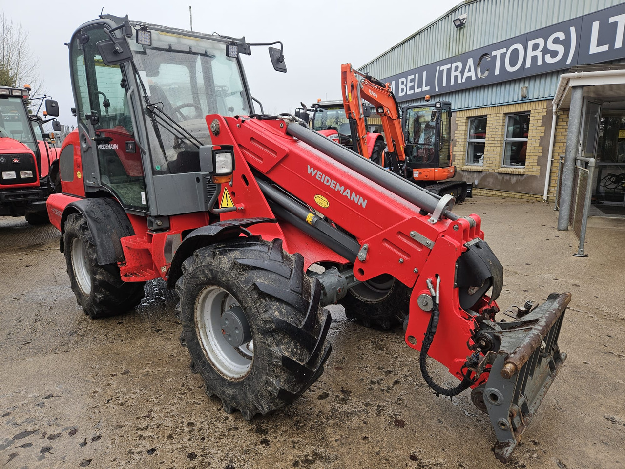 2016 Weidemann 4080T, 3313 hours - Cargadora de ruedas telescópica: foto 1 2016 Weidemann 4080T, 3313 hours - Cargadora de ruedas telescópica: foto 1