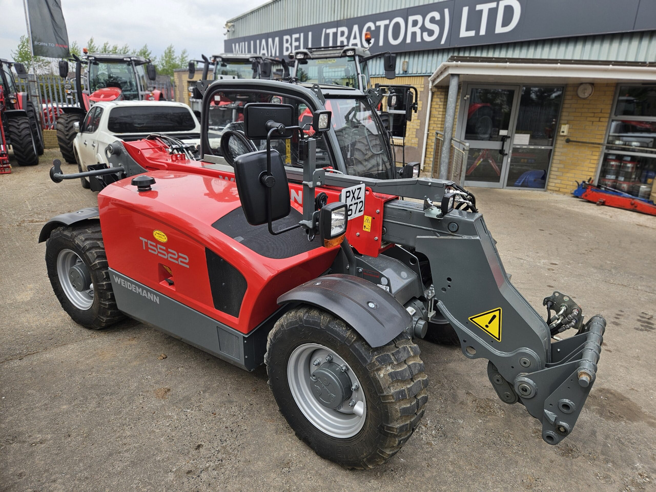 Manipulador telescópico 2021 Weidemann 5522 with only 90 hours: foto 1