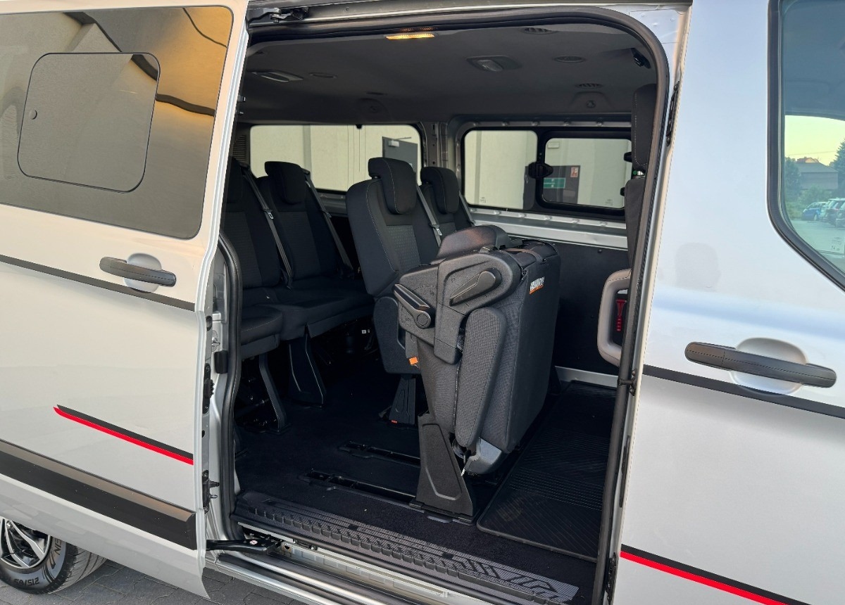 Furgoneta combi Ford Transit Custom 2.0 170KM Rok 2021 8 osobowy FV23 Salon PL Zadbany Super STAN: foto 6