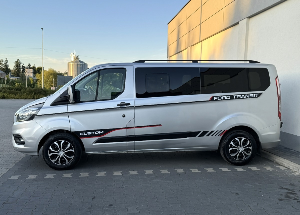 Furgoneta combi Ford Transit Custom 2.0 170KM Rok 2021 8 osobowy FV23 Salon PL Zadbany Super STAN: foto 14