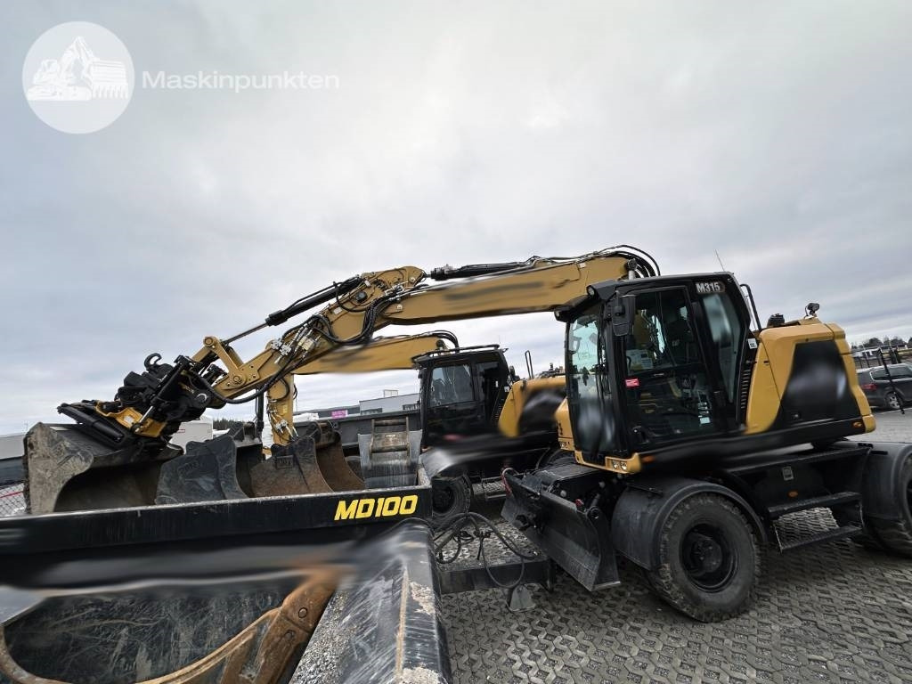 Excavadora de ruedas CAT M 315: foto 1