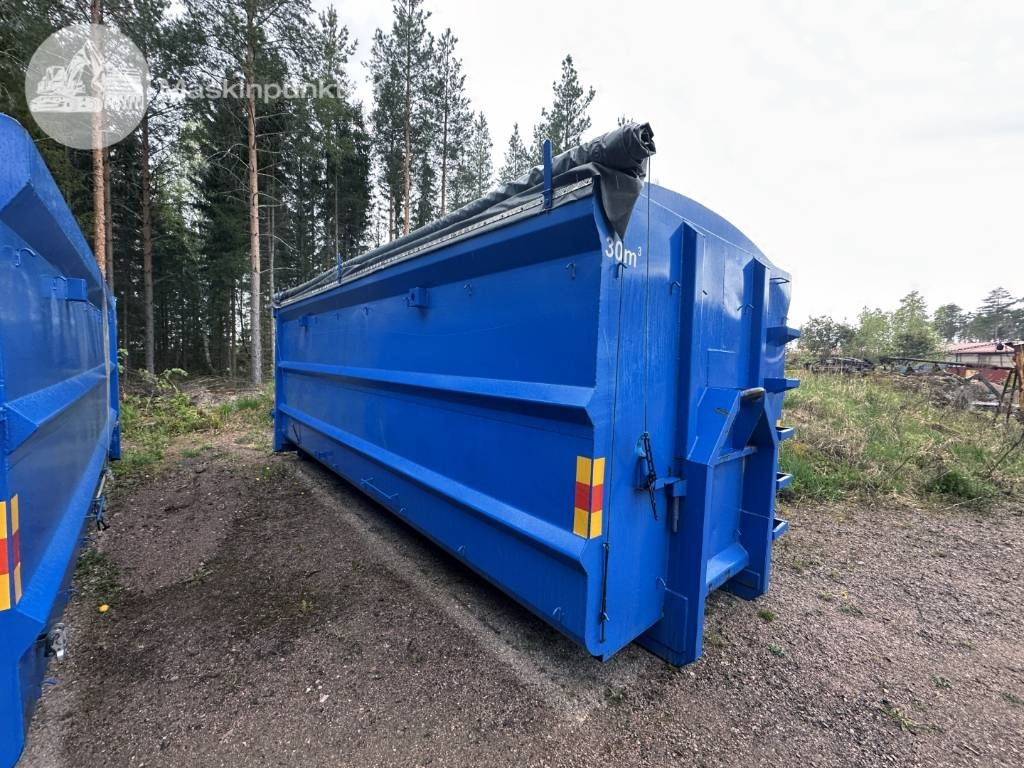 Dinacon 2 stycken 30 m3 Lastväxlarflak med rulltäc - Contenedor de gancho: foto 4 Dinacon 2 stycken 30 m3 Lastväxlarflak med rulltäc - Contenedor de gancho: foto 4