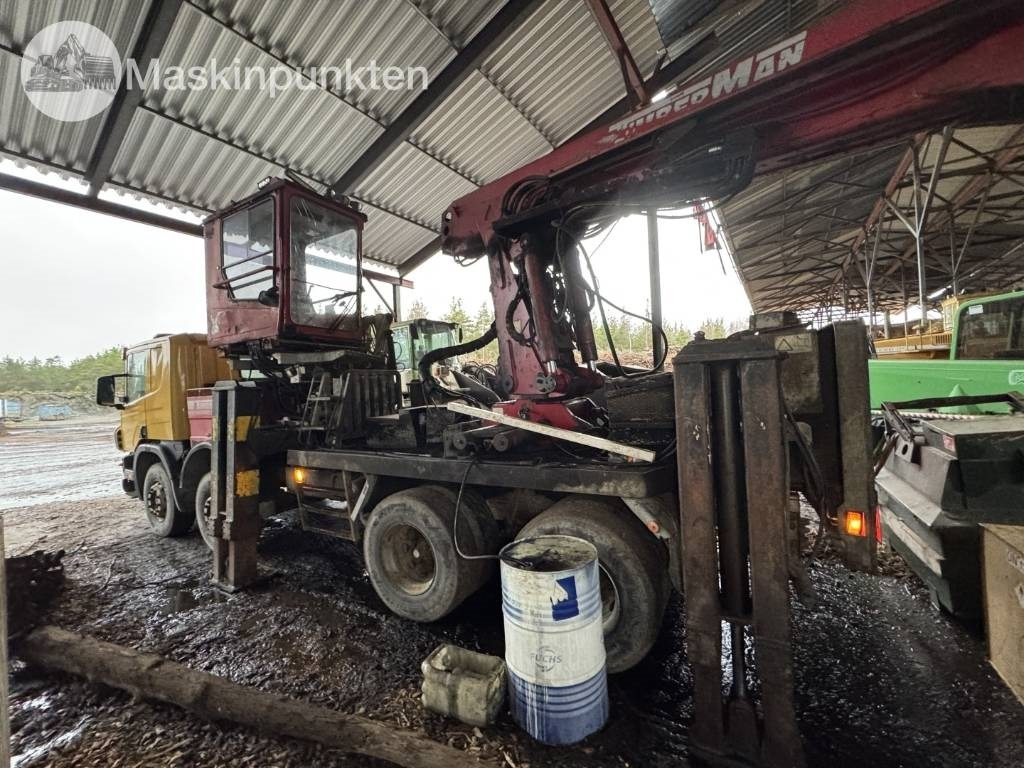 Scania P 124 G med Timberman - Camión forestal: foto 2 Scania P 124 G med Timberman - Camión forestal: foto 2