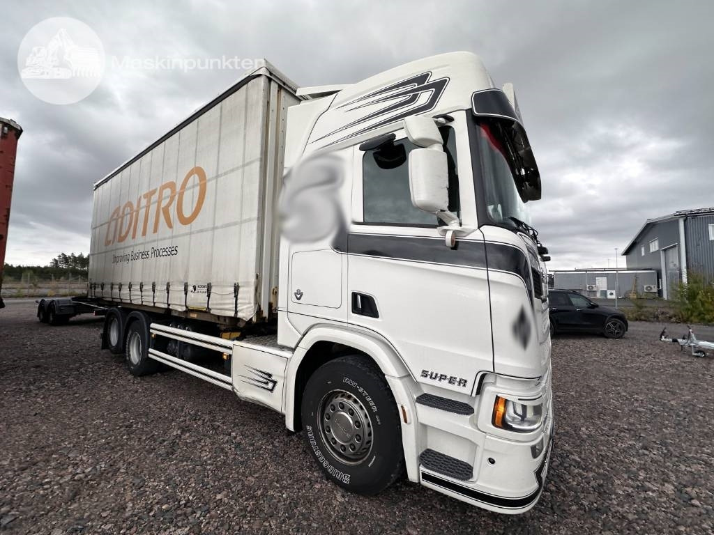 Scania R 580 - Camión portacontenedore/ Intercambiable: foto 3 Scania R 580 - Camión portacontenedore/ Intercambiable: foto 3