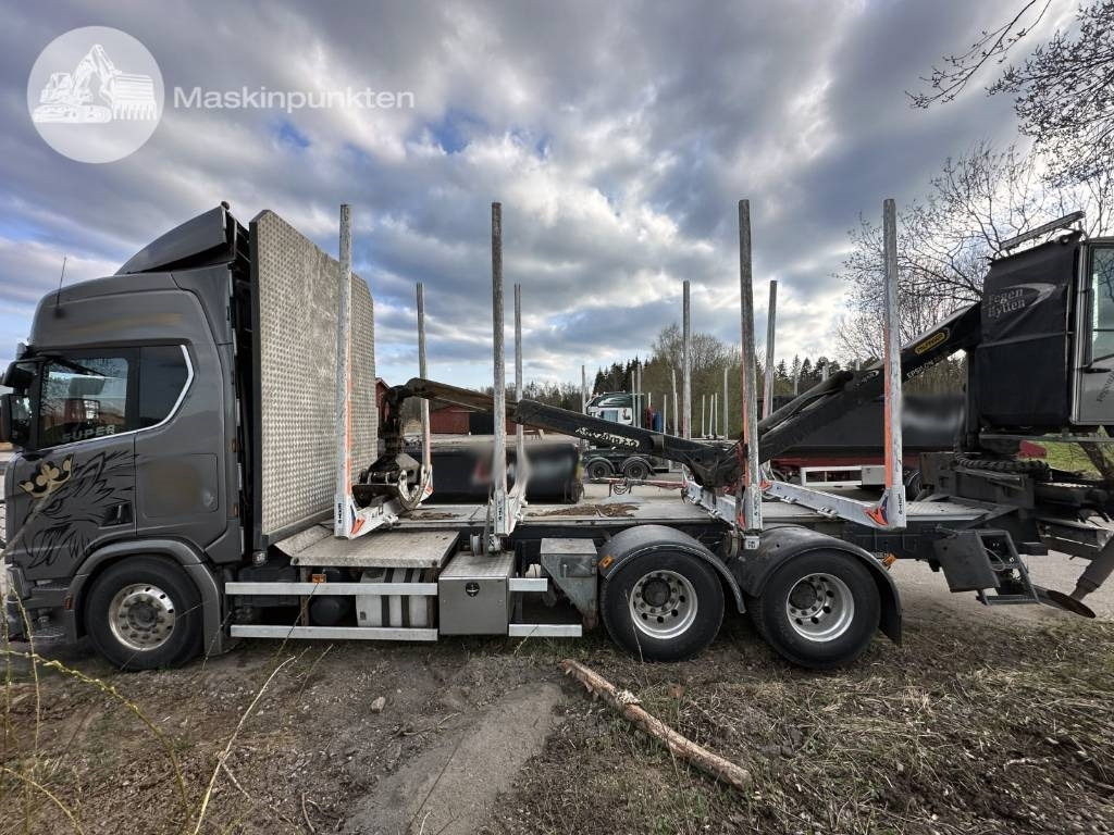 Scania R 730 - Camión forestal: foto 1 Scania R 730 - Camión forestal: foto 1