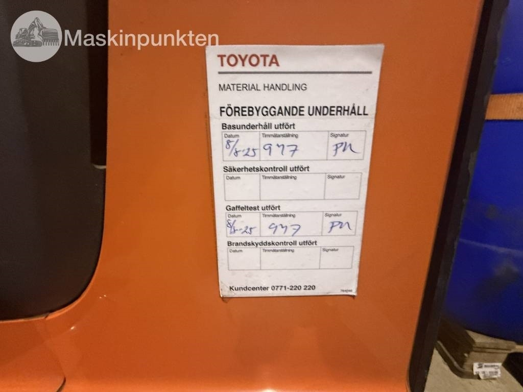 Toyota BT SWE 80 L - Carretilla elevadora eléctrica: foto 4 Toyota BT SWE 80 L - Carretilla elevadora eléctrica: foto 4