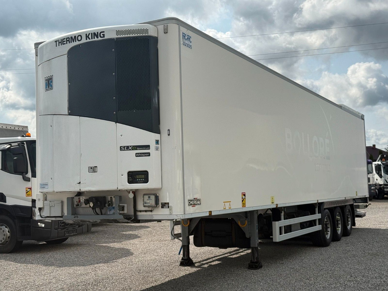 Chereau THERMO KING SLXe DIESEL/ELECTRIC SAF - Semirremolque frigorífico: foto 3 Chereau THERMO KING SLXe DIESEL/ELECTRIC SAF - Semirremolque frigorífico: foto 3