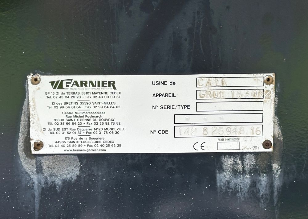 Camión volquete MAN TGS 440 / 8x4 / HMF 1530 / HYDROBURTA: foto 15