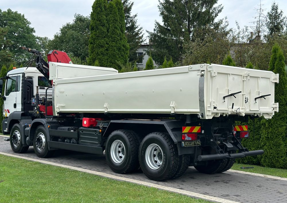 Camión volquete MAN TGS 440 / 8x4 / HMF 1530 / HYDROBURTA: foto 7