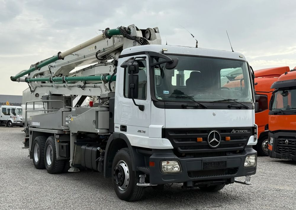 Mercedes-Benz ACTROS 2636 6X4 36 M WAITZINGER - Bomba de hormigón: foto 3 Mercedes-Benz ACTROS 2636 6X4 36 M WAITZINGER - Bomba de hormigón: foto 3