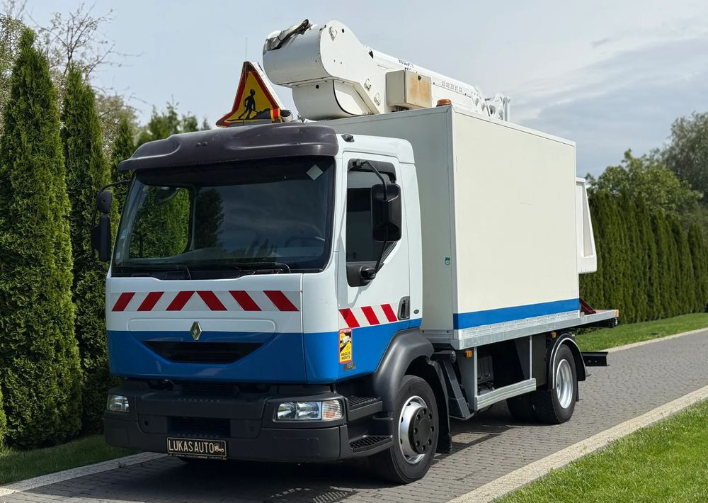 Renault MIDLUM 180 DCI 18 M WINDA FRANCE ELEVATEUR - Camión con plataforma elevadora: foto 1 Renault MIDLUM 180 DCI 18 M WINDA FRANCE ELEVATEUR - Camión con plataforma elevadora: foto 1