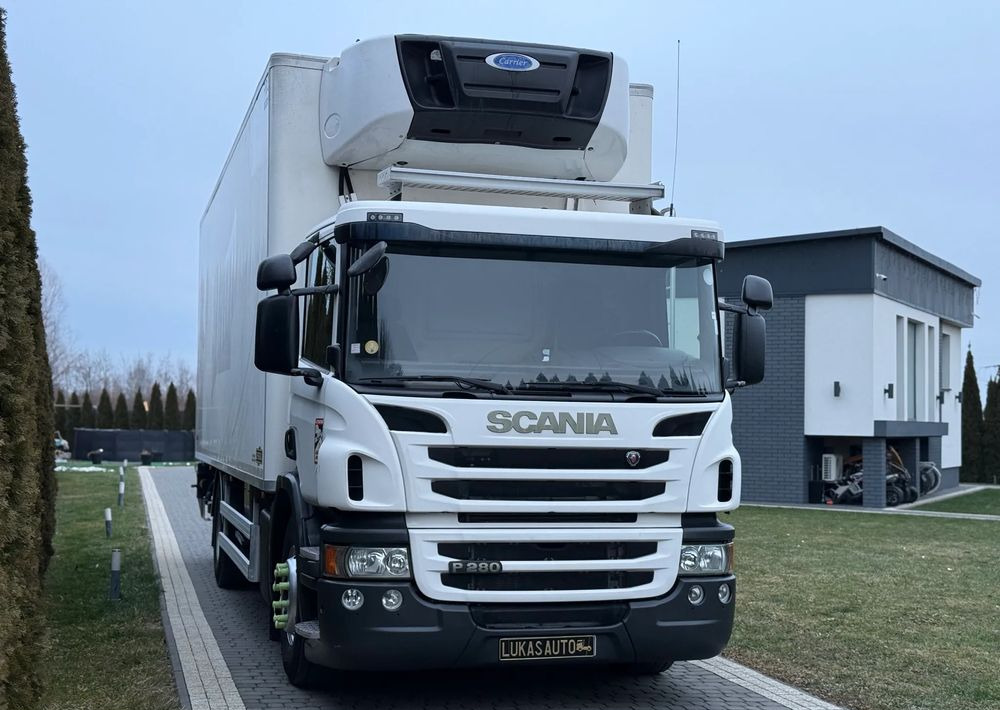 Scania P 280 CHEREAU CARRIER HAKÓWKA - Camión frigorífico: foto 4 Scania P 280 CHEREAU CARRIER HAKÓWKA - Camión frigorífico: foto 4