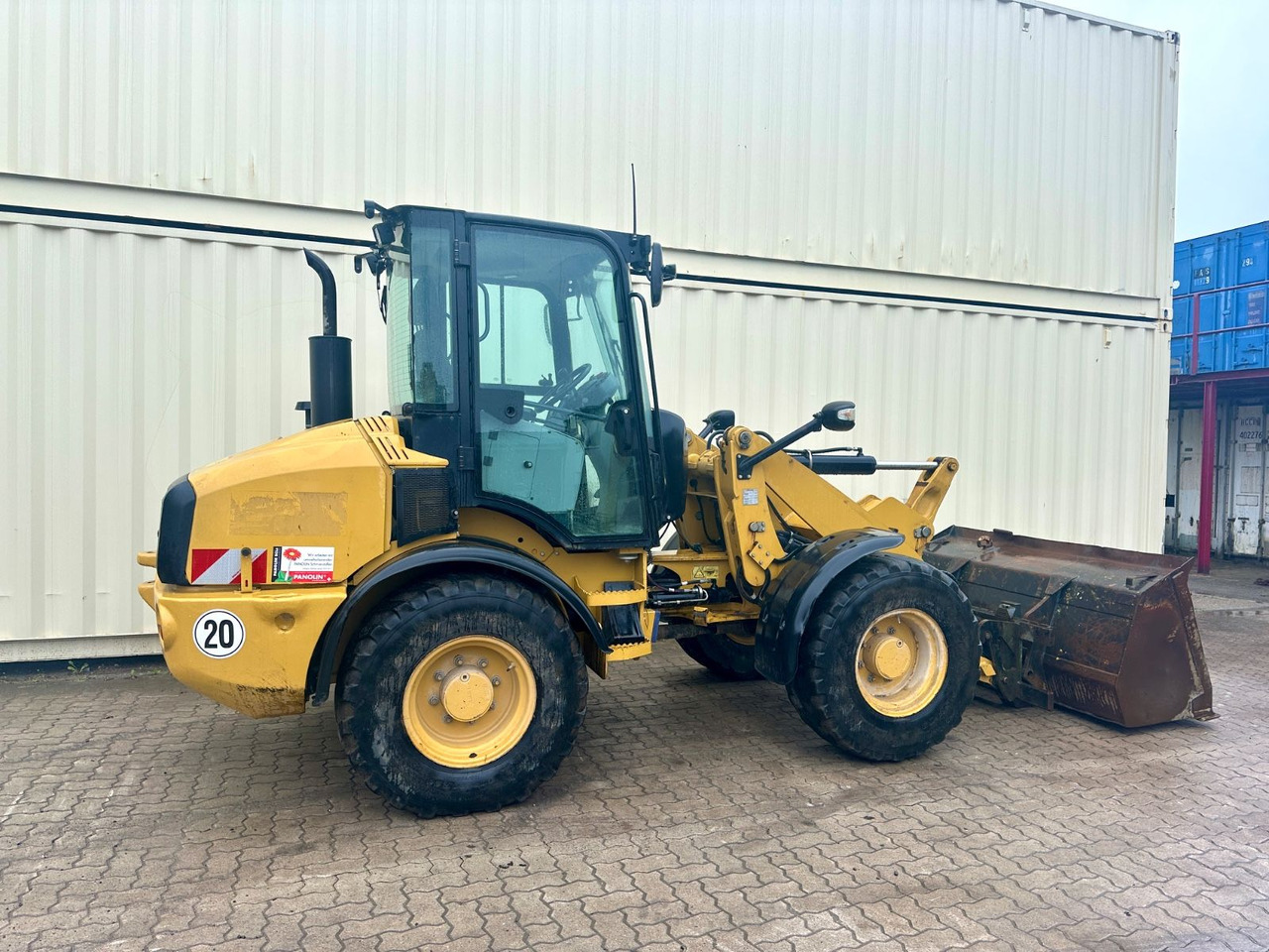 CAT 908H2 / Deutsche Maschine / Schaufel + Gabel - Cargadora de ruedas: foto 3 CAT 908H2 / Deutsche Maschine / Schaufel + Gabel - Cargadora de ruedas: foto 3