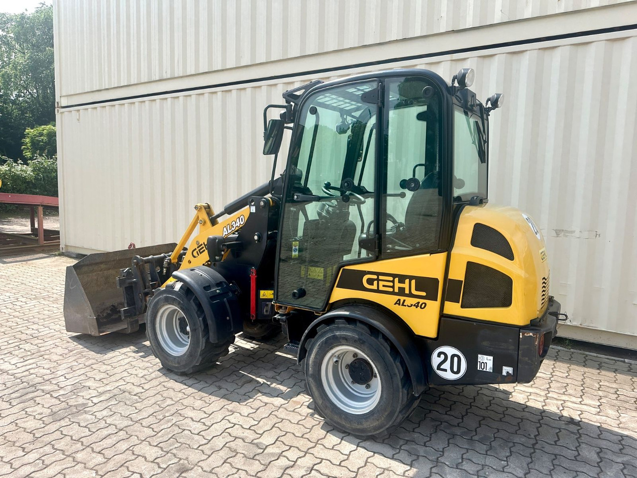 Gehl AL340 / 2020 BJ / 464 H / Schaufel + Gabel - Cargadora de ruedas: foto 4 Gehl AL340 / 2020 BJ / 464 H / Schaufel + Gabel - Cargadora de ruedas: foto 4