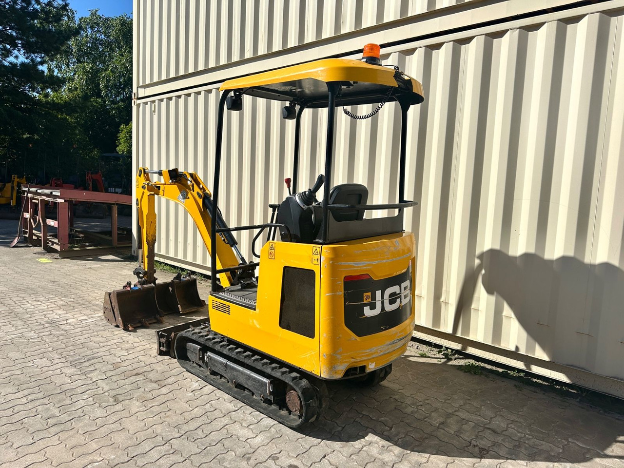 JCB 16C-1 /2020 BJ/943 BH/verbr. Laufwerk/3xLöffel - Miniexcavadora: foto 3 JCB 16C-1 /2020 BJ/943 BH/verbr. Laufwerk/3xLöffel - Miniexcavadora: foto 3
