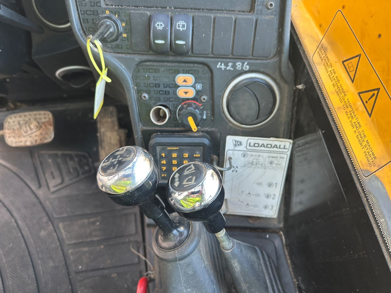 Manipulador telescópico JCB 535-95 4x4x4, 9.5M / 3.5 T, 2017 BJ ,2.845 BH: foto 12