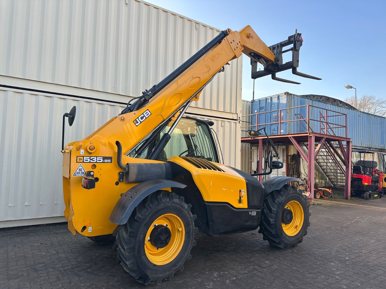 Manipulador telescópico JCB 535-95 4x4x4, 9.5M / 3.5 T, 2017 BJ ,2.845 BH: foto 6