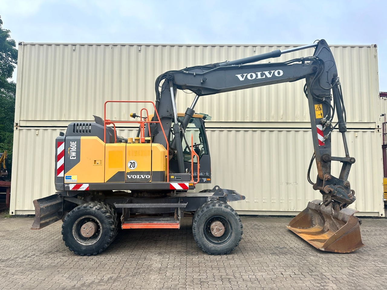 Volvo EW160E / 2016 BJ / Deutsche Maschine - Excavadora de ruedas: foto 4 Volvo EW160E / 2016 BJ / Deutsche Maschine - Excavadora de ruedas: foto 4