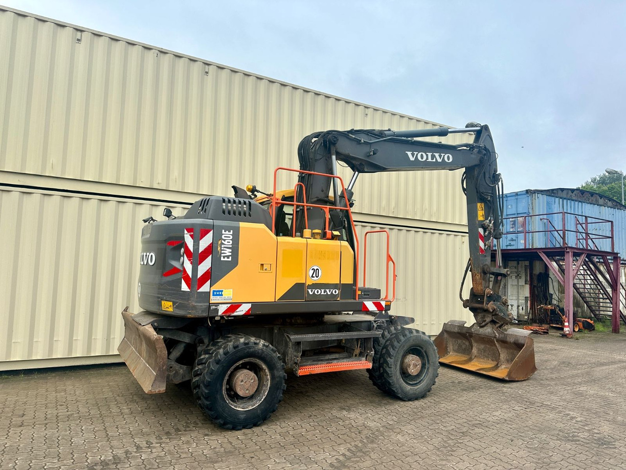 Volvo EW160E / 2016 BJ / Deutsche Maschine - Excavadora de ruedas: foto 3 Volvo EW160E / 2016 BJ / Deutsche Maschine - Excavadora de ruedas: foto 3