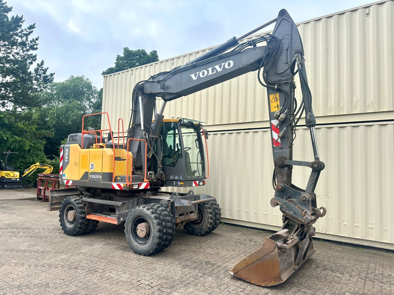 Volvo EW160E / 2016 BJ / Deutsche Maschine - Excavadora de ruedas: foto 5 Volvo EW160E / 2016 BJ / Deutsche Maschine - Excavadora de ruedas: foto 5