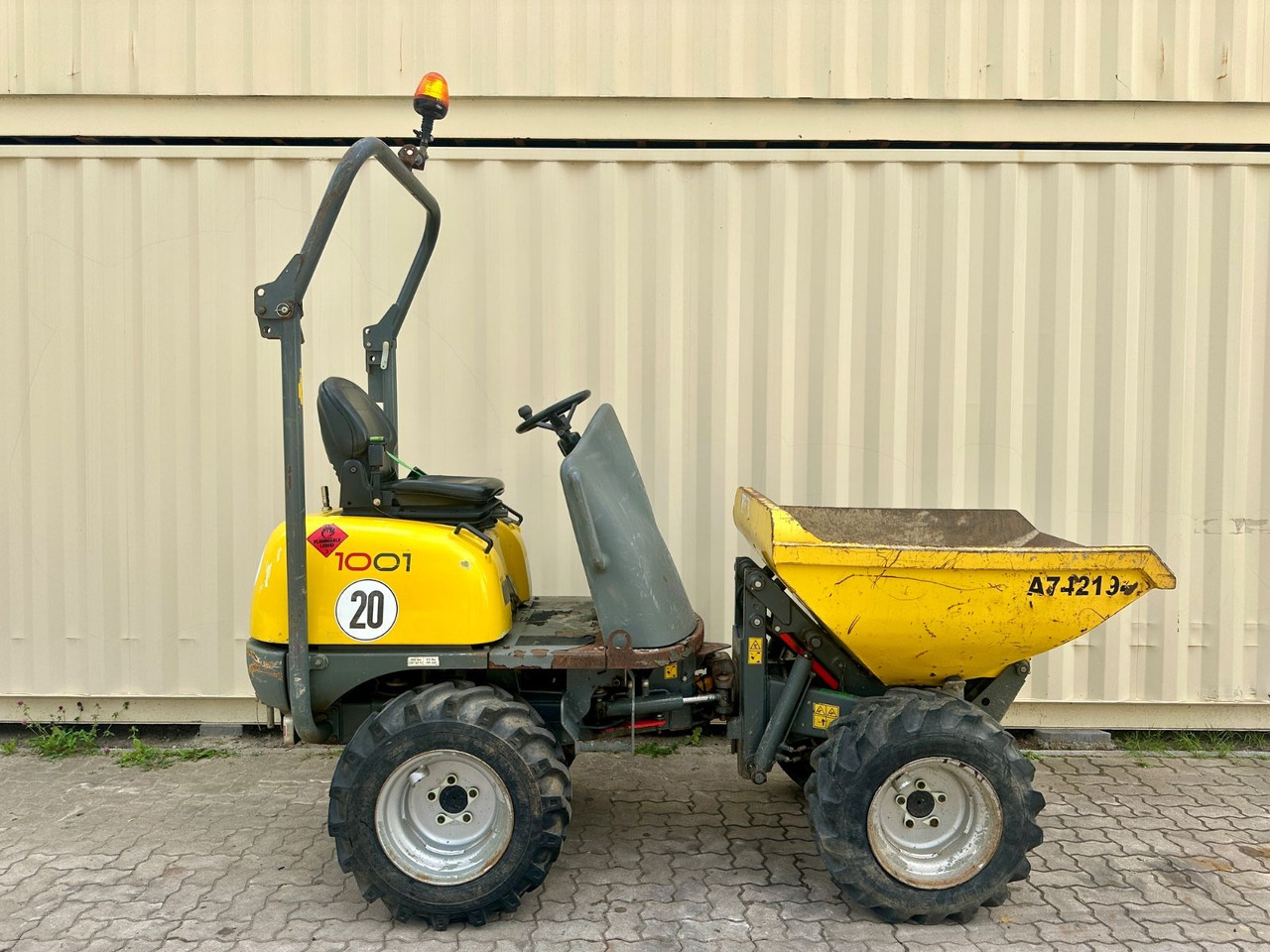 Wacker 1001 Hochkipper / 2016 BJ / 1.000 KG / 1.342 H - Minidumper: foto 5 Wacker 1001 Hochkipper / 2016 BJ / 1.000 KG / 1.342 H - Minidumper: foto 5