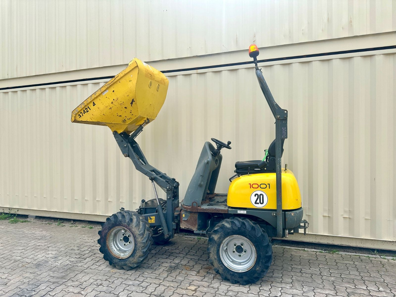 Wacker 1001 Hochkipper / 2016 BJ / 1.000 KG / 1.342 H - Minidumper: foto 2 Wacker 1001 Hochkipper / 2016 BJ / 1.000 KG / 1.342 H - Minidumper: foto 2