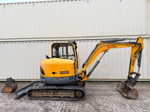 Wacker Neuson 50Z3 / 2014 BJ / 2 x Löffel - Miniexcavadora: foto 5 Wacker Neuson 50Z3 / 2014 BJ / 2 x Löffel - Miniexcavadora: foto 5