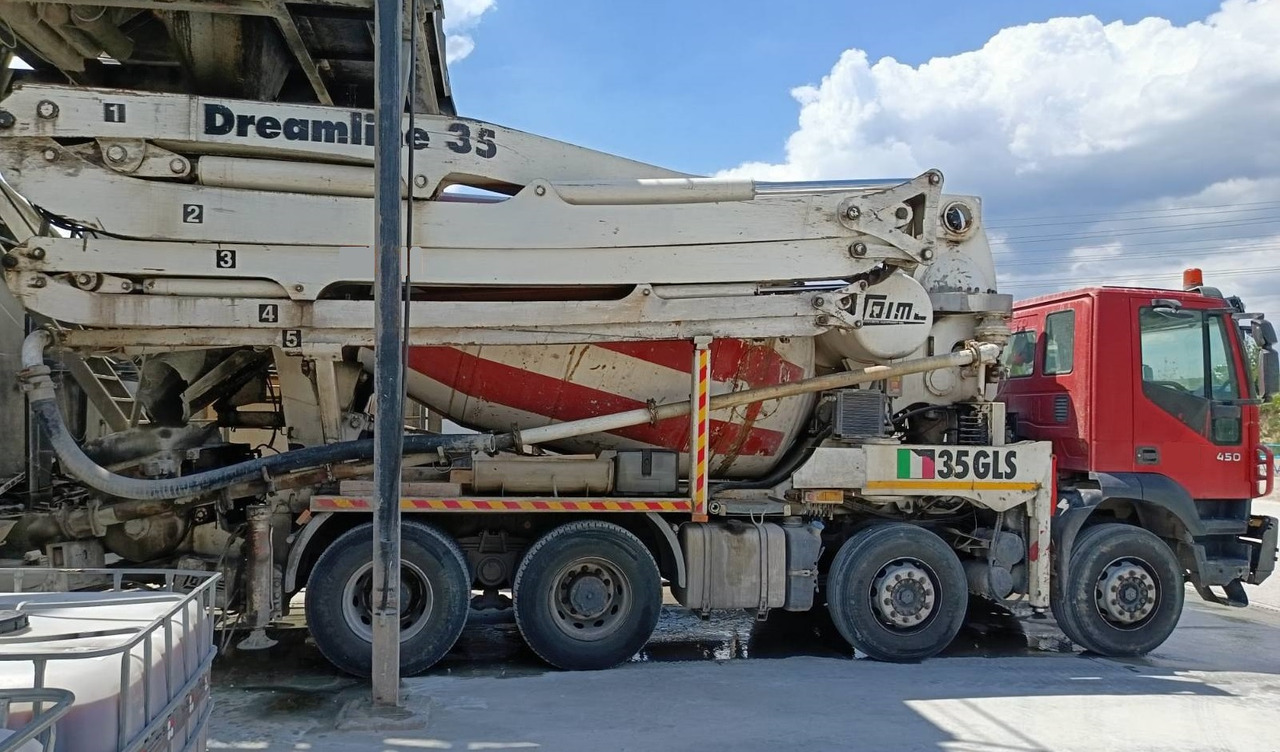 IVECO TRAKKER 450 COIME 35 - Bomba de hormigón: foto 4 IVECO TRAKKER 450 COIME 35 - Bomba de hormigón: foto 4