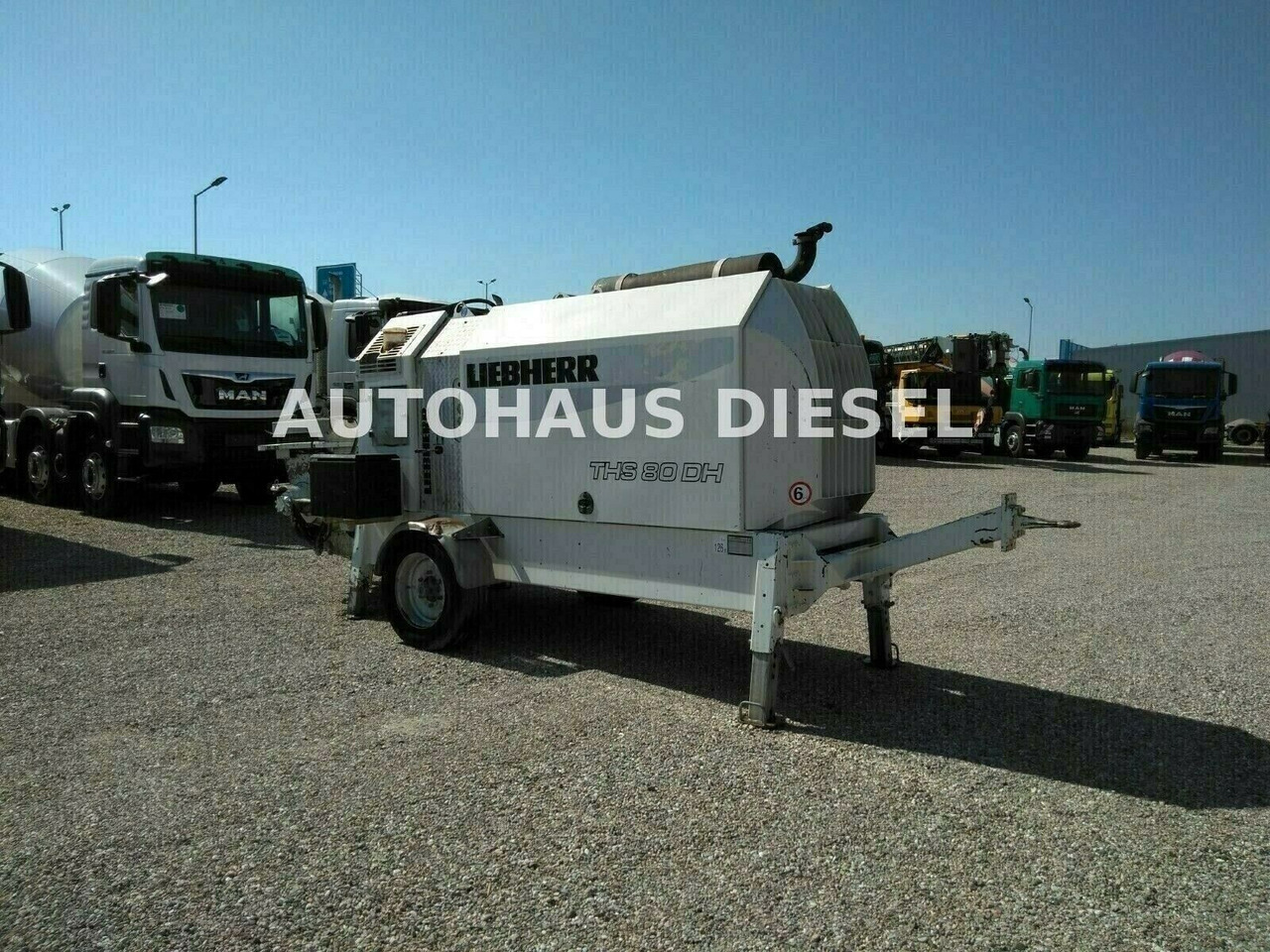 Liebherr THS 80 DH - Bomba de hormigon estacionaria: foto 2 Liebherr THS 80 DH - Bomba de hormigon estacionaria: foto 2
