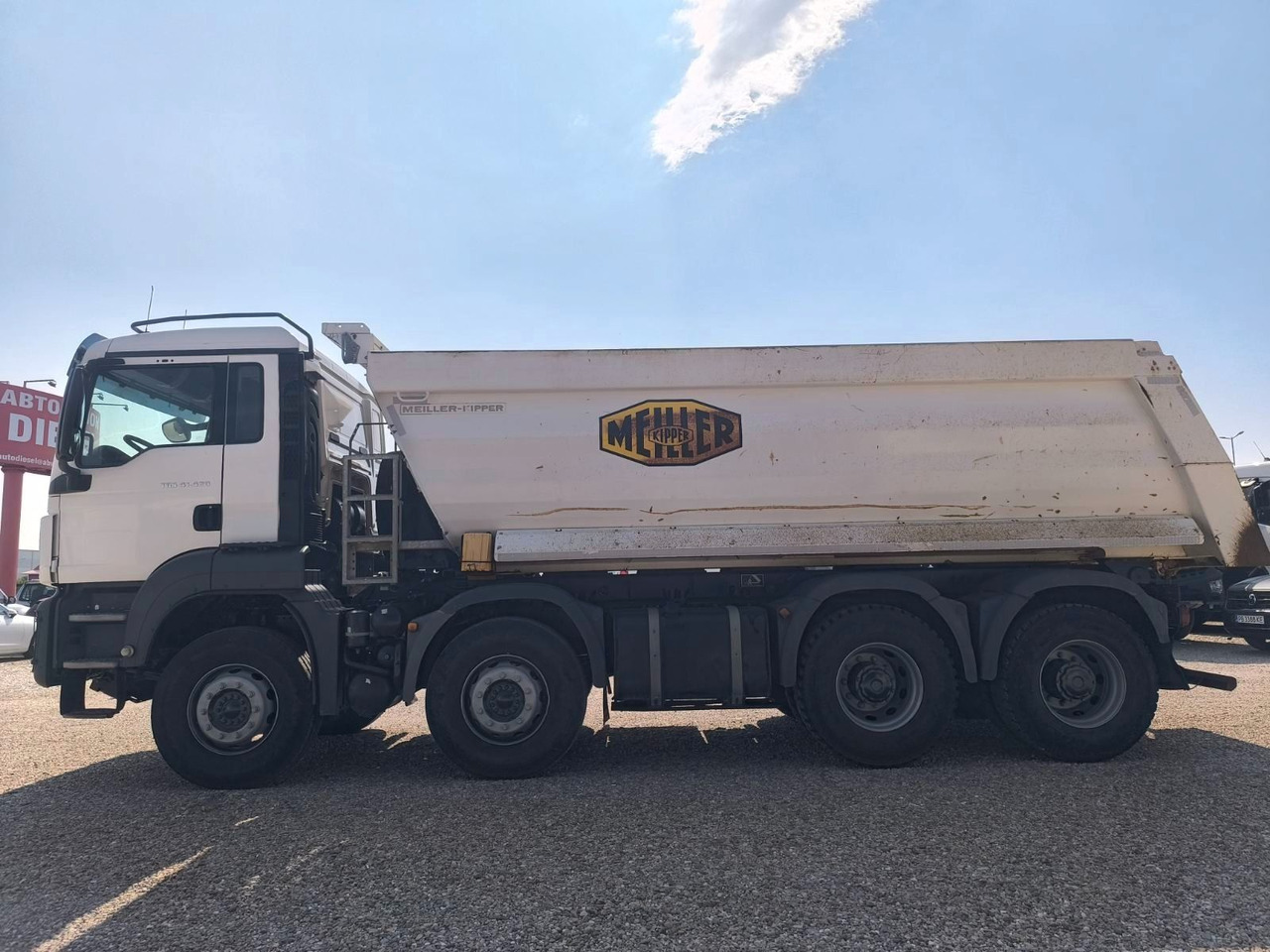 MAN TGS 41.420 MEILLER KIPPER - Camión portacontenedor de cadenas: foto 4 MAN TGS 41.420 MEILLER KIPPER - Camión portacontenedor de cadenas: foto 4