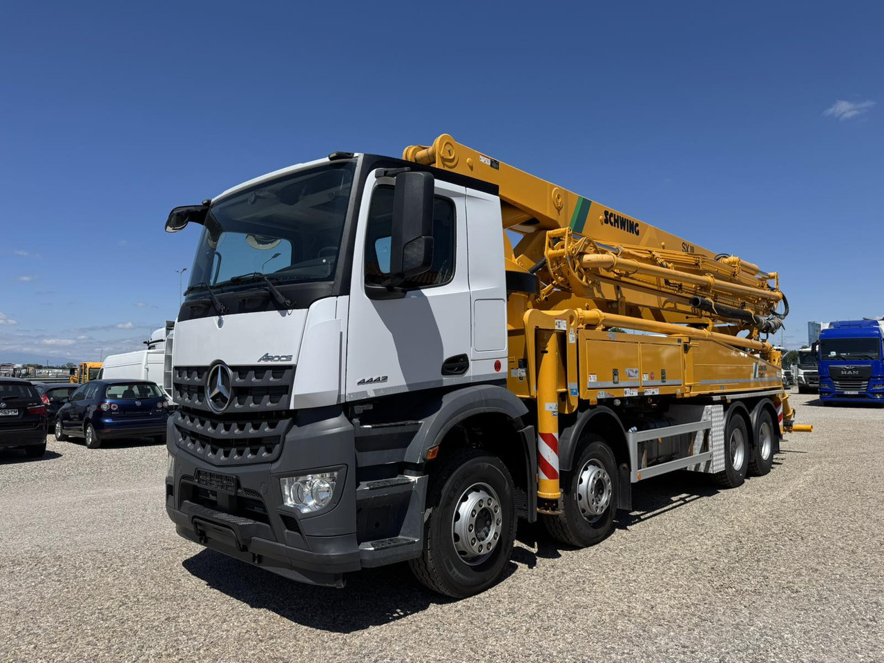 MERCEDES-BENZ AROCS 4442 SCHWING S43SX - Bomba de hormigón: foto 3 MERCEDES-BENZ AROCS 4442 SCHWING S43SX - Bomba de hormigón: foto 3