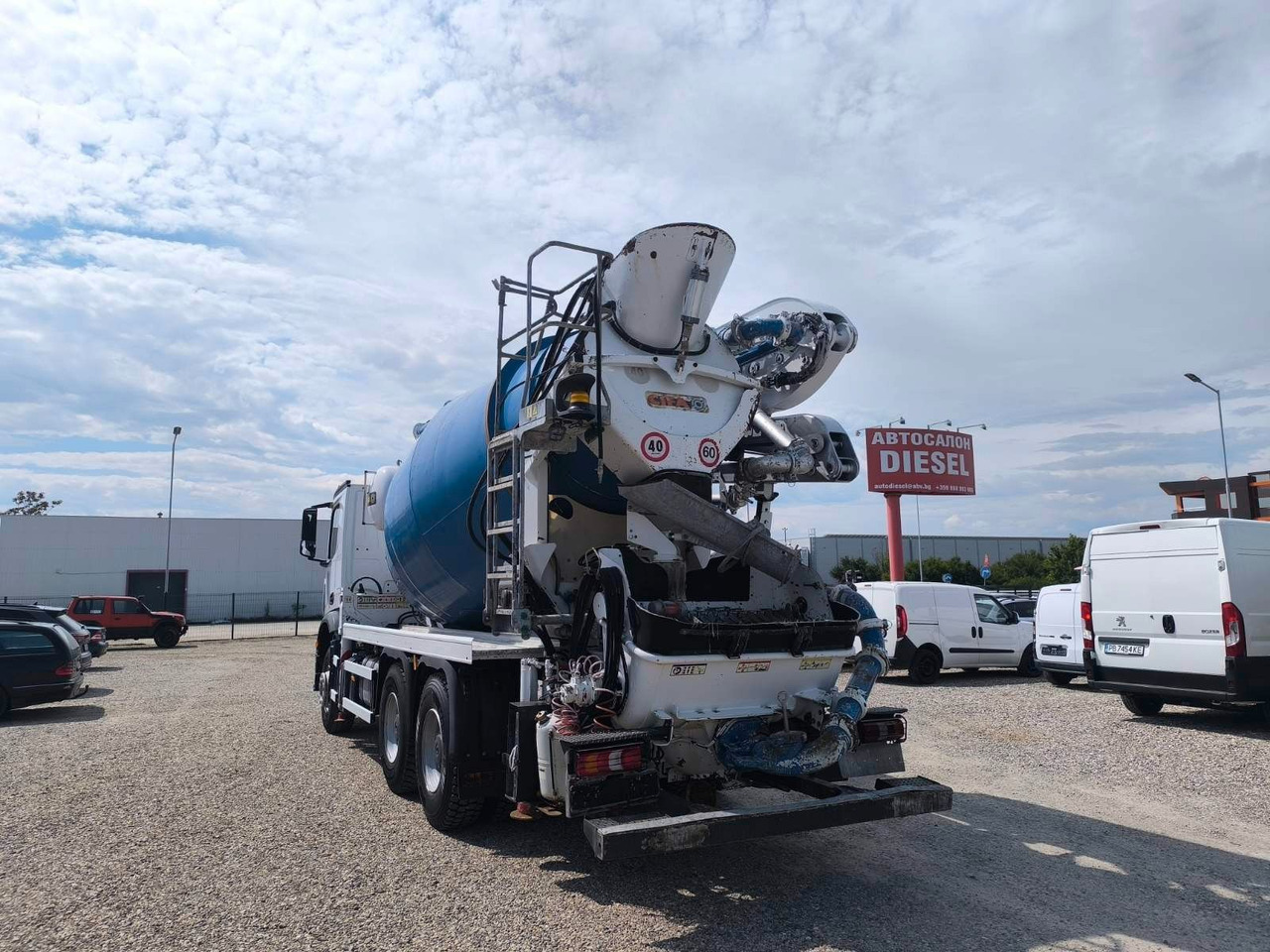 Mercedes-Benz AROCS 3342 CIFA MK25H - Bomba de hormigón: foto 5 Mercedes-Benz AROCS 3342 CIFA MK25H - Bomba de hormigón: foto 5