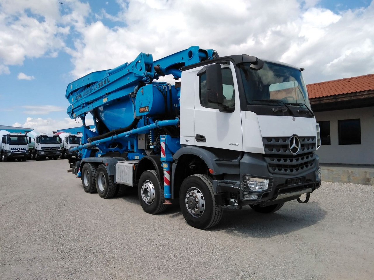 Mercedes-Benz AROCS 4140 CIFA MAGNUM MK28.4L 8X6 - Bomba de hormigón: foto 1 Mercedes-Benz AROCS 4140 CIFA MAGNUM MK28.4L 8X6 - Bomba de hormigón: foto 1