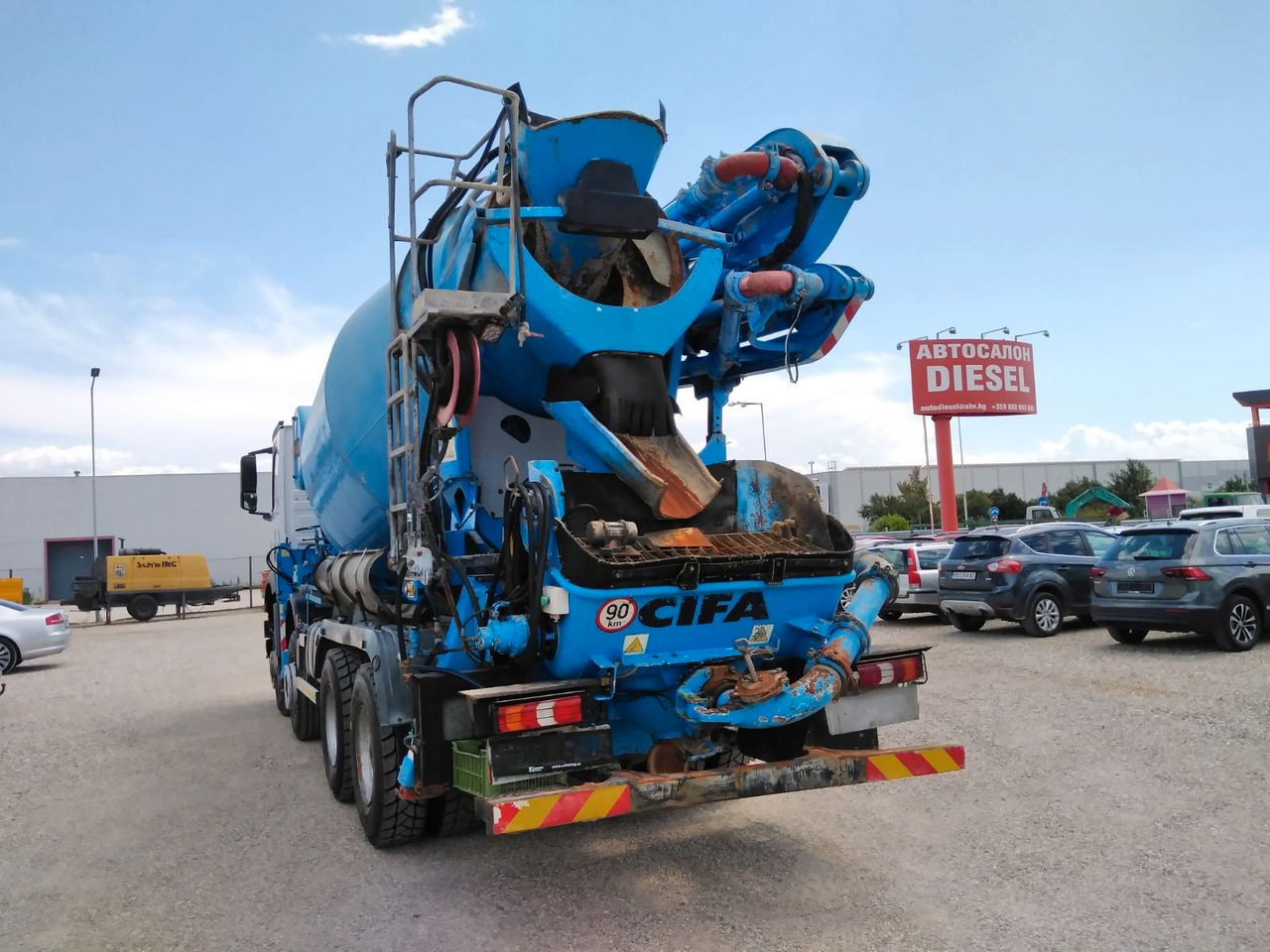 Mercedes-Benz AROCS 4140 CIFA MAGNUM MK28.4L 8X6 - Camión hormigonera con bomba: foto 5 Mercedes-Benz AROCS 4140 CIFA MAGNUM MK28.4L 8X6 - Camión hormigonera con bomba: foto 5