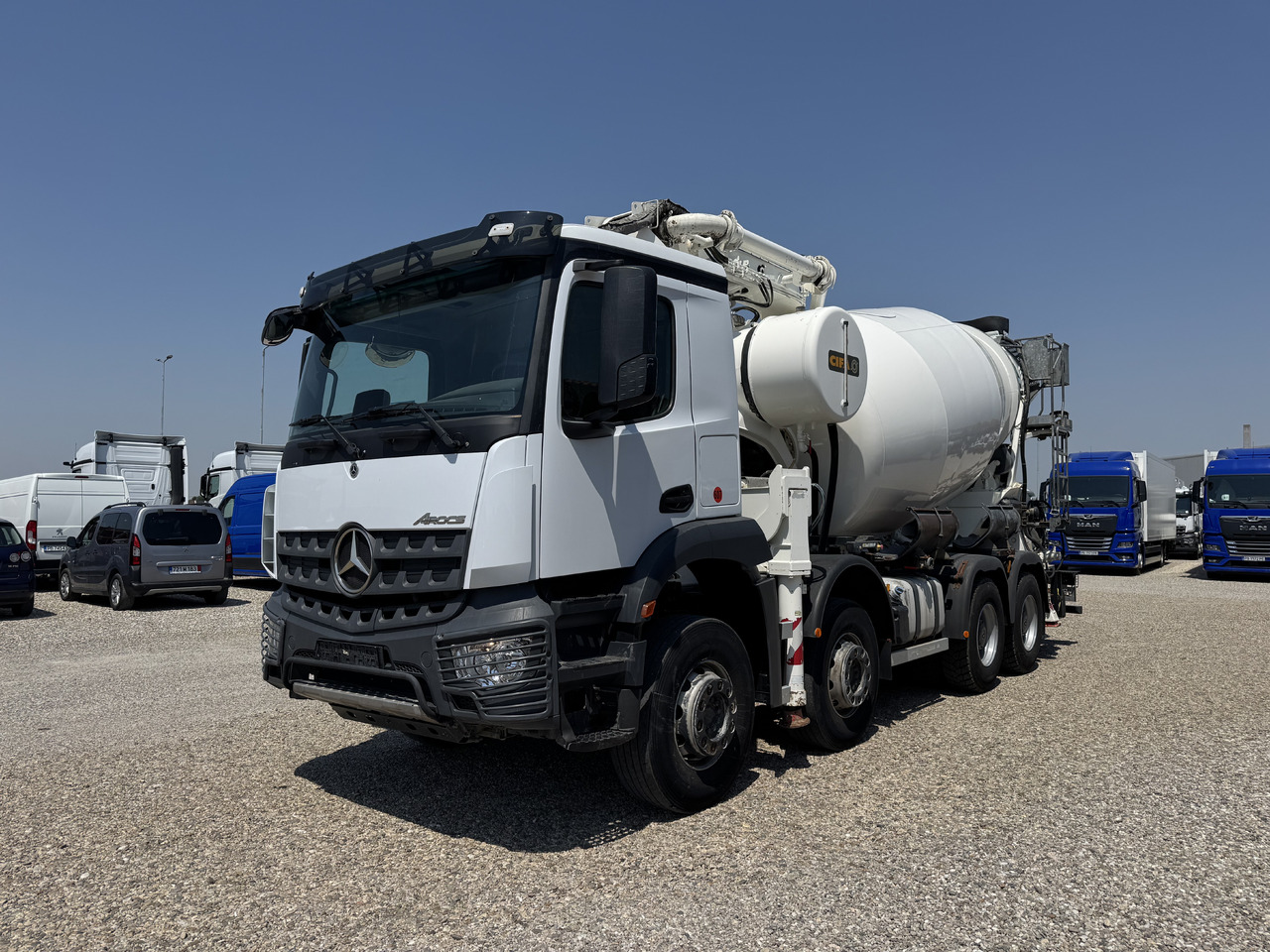 Mercedes-Benz AROCS 4143 CIFA MK28L-5 - Bomba de hormigón: foto 3 Mercedes-Benz AROCS 4143 CIFA MK28L-5 - Bomba de hormigón: foto 3