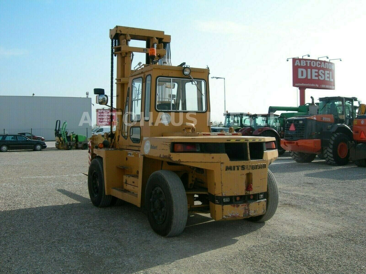 Mitsubishi FD 135 - Carretilla elevadora diésel: foto 5 Mitsubishi FD 135 - Carretilla elevadora diésel: foto 5