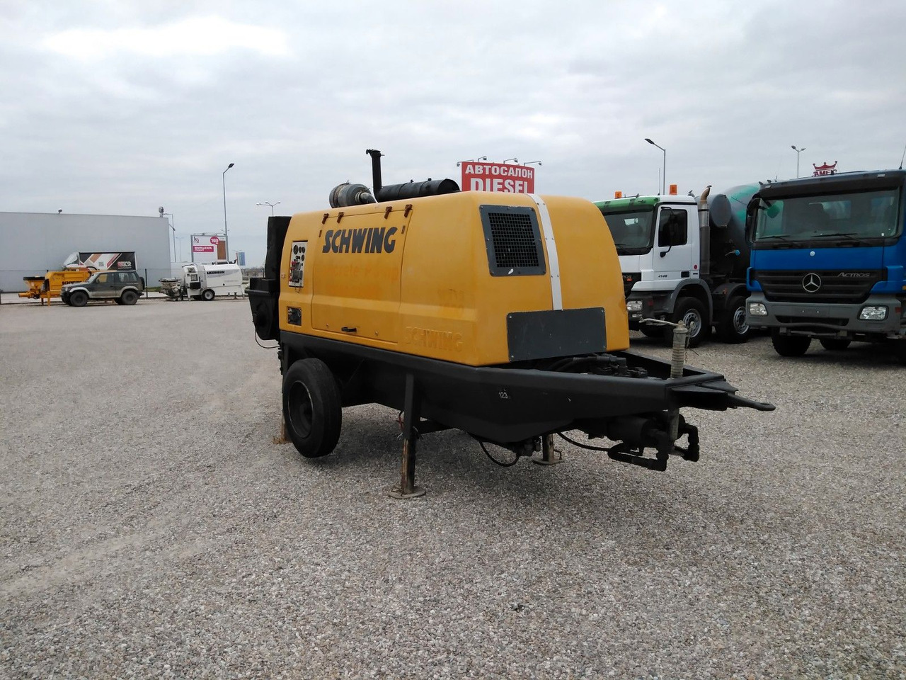 SCHWING SP 1800 D - Bomba de hormigón: foto 2 SCHWING SP 1800 D - Bomba de hormigón: foto 2