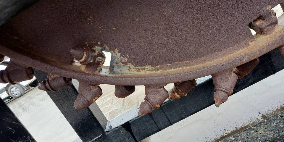 Implemento para Maquinaria de construcción Koparka piła tarczowa Simex T450 złącze S45: foto 9