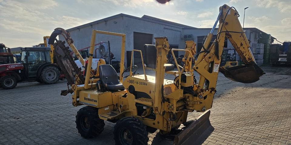 Koparka łańcuchowa Vermeer V3550 przesuw ramie kopiące pług - Zanjadora: foto 4 Koparka łańcuchowa Vermeer V3550 przesuw ramie kopiące pług - Zanjadora: foto 4