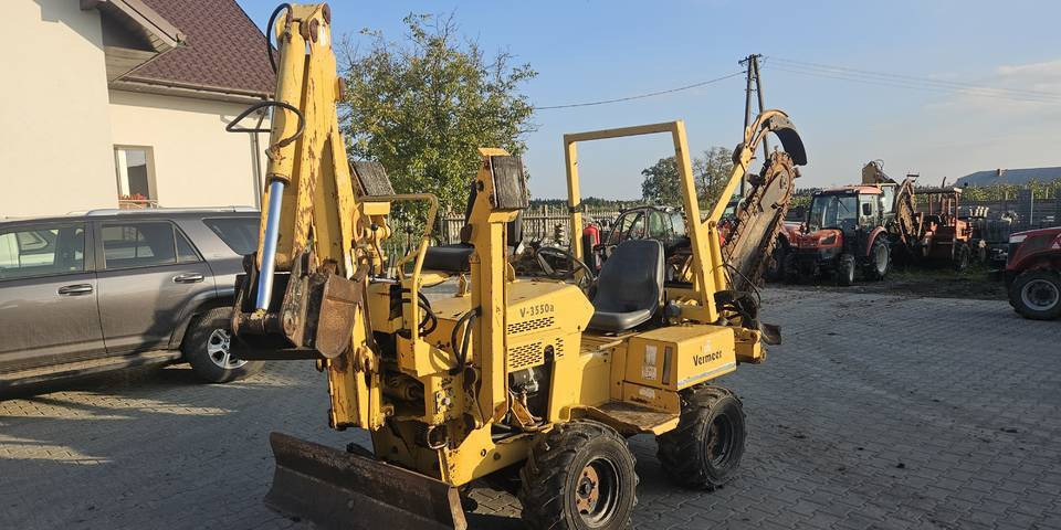 Koparka łańcuchowa Vermeer V3550 przesuw ramie kopiące pług - Zanjadora: foto 2 Koparka łańcuchowa Vermeer V3550 przesuw ramie kopiące pług - Zanjadora: foto 2