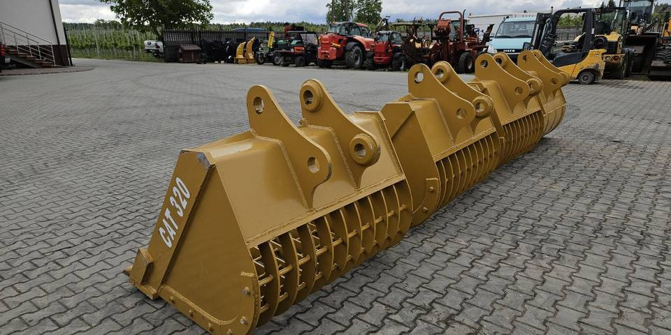 Łyżka ażurowa przesiewająca do koparki 18-25t sworzeń 80mm - Cazo para Maquinaria de construcción: foto 5 Łyżka ażurowa przesiewająca do koparki 18-25t sworzeń 80mm - Cazo para Maquinaria de construcción: foto 5