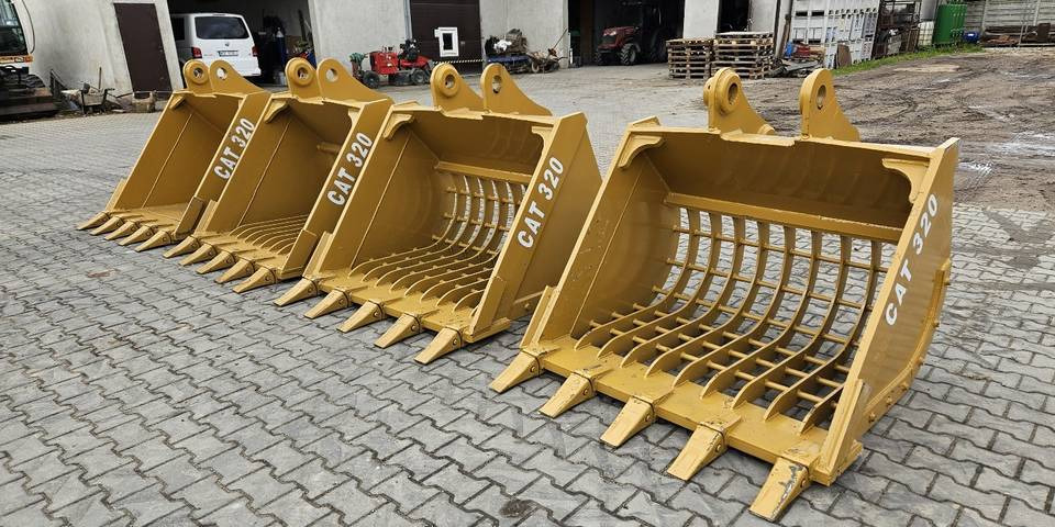 Łyżka ażurowa przesiewająca do koparki 18-25t sworzeń 80mm - Cazo para Maquinaria de construcción: foto 3 Łyżka ażurowa przesiewająca do koparki 18-25t sworzeń 80mm - Cazo para Maquinaria de construcción: foto 3