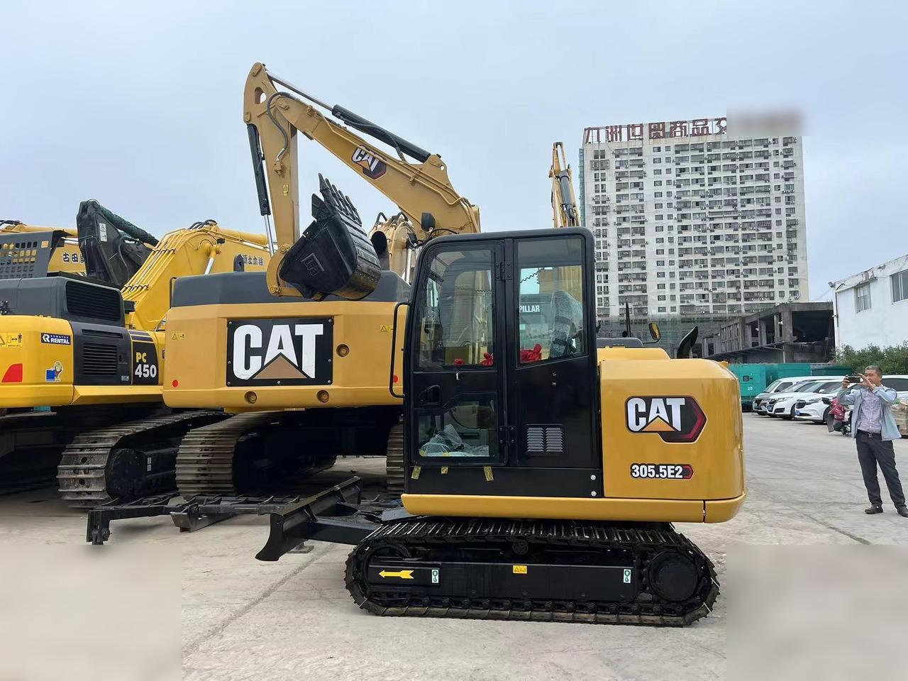 CATERPILLAR 305.5E2 - Miniexcavadora: foto 1 CATERPILLAR 305.5E2 - Miniexcavadora: foto 1