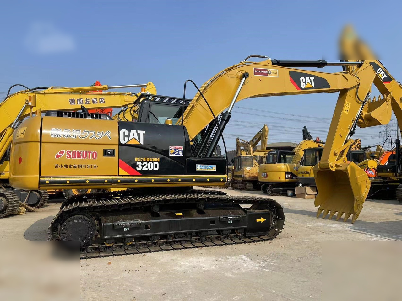 CATERPILLAR 320D - Excavadora de cadenas: foto 1 CATERPILLAR 320D - Excavadora de cadenas: foto 1